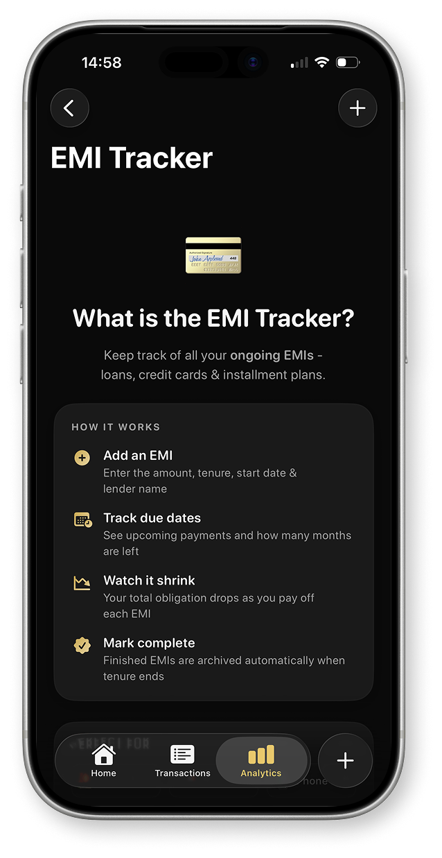 EMI tracking